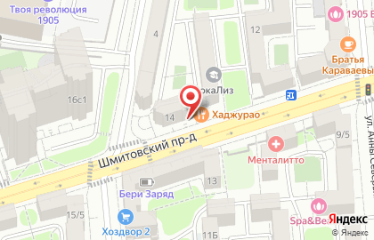 Магазин Красное & Белое в Москве на карте
