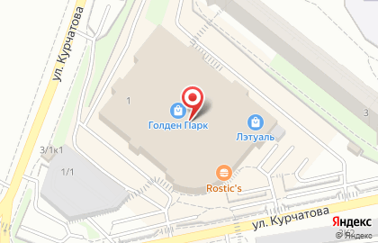 Фирменная сеть магазинов нижнего белья Milavitsa в ТЦ Голден Парк на карте