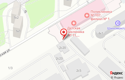Автостоянка Мгса на Уржумской улице на карте