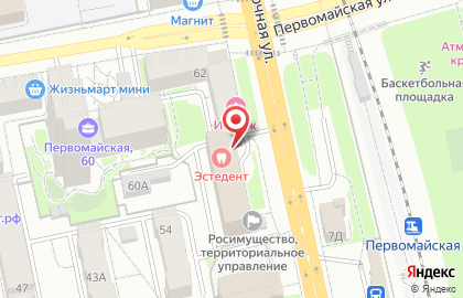 Юридическая компания Астрея на Восточной улице на карте