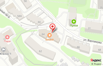 Супермаркет Магнит в Петрозаводске на карте
