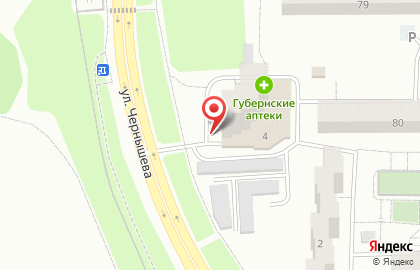 Магазин разливного пива Biermann в Октябрьском районе на карте