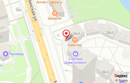 Волга на Минской улице на карте