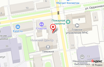 Фитнес-клуб на Советской на карте