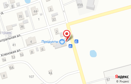 Продуктовый магазин в Санкт-Петербурге на карте