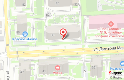 Строящийся жилой комплекс Яблони во 2-м квартале на карте