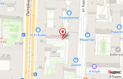 ОАО АКБ Инвестбанк на Литейном проспекте на карте