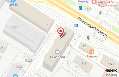 Веб-студия TechBoss на Рязанском проспекте на карте