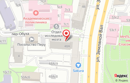 Управление Судебного департамента в Московской области на карте
