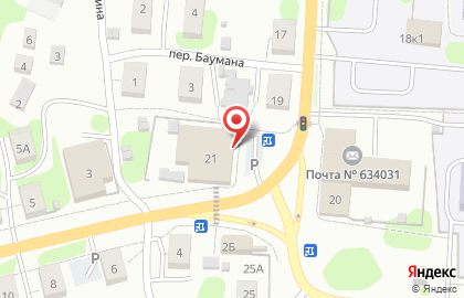 Döner на улице Баумана на карте