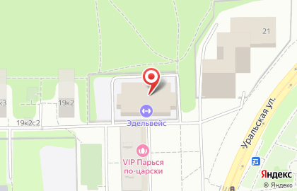 Детский физкультурный клуб ЗвёзДочки на Уральской улице на карте