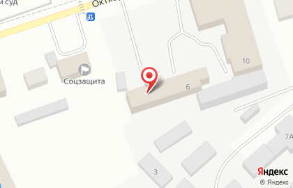 Автошкола Автолидер на Октябрьской улице на карте