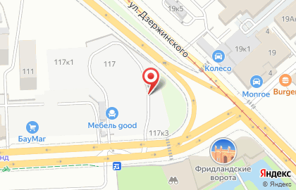 Торговая компания Rollux в Московском районе на карте