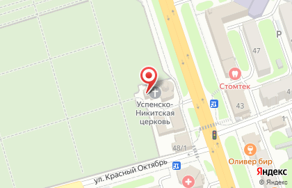 Никитский Храм на карте