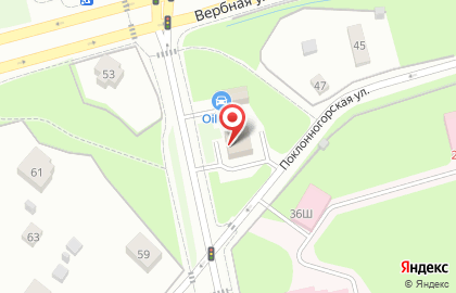 Автокомплекс в Приморском районе на карте