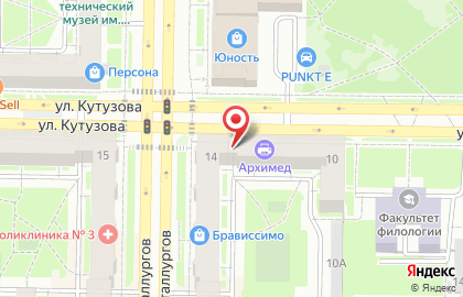 Ателье мебели Филиграна на карте