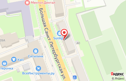 GSM на Большой Санкт-Петербургской улице на карте
