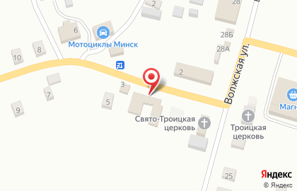 Магазин хозяйственных товаров на улице Копцева на карте