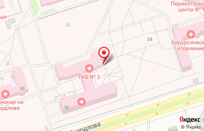 Клиника Парацельс на улице Свердлова на карте