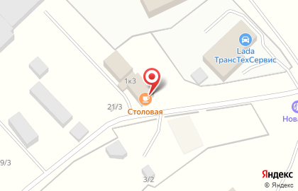 Столовая в Уфе на карте