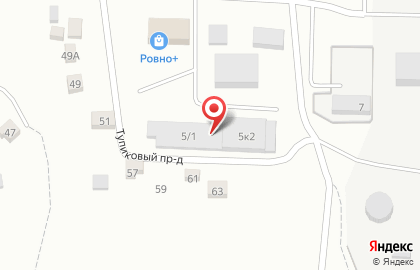 Автокомплекс в Октябрьском районе на карте