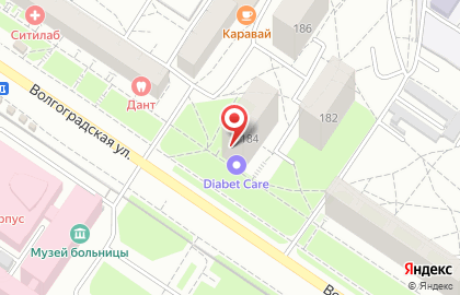 Магазин медицинской одежды и обуви Elit на Волгоградской улице на карте