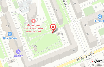 Продуктовый магазин Настя в Кировском районе на карте