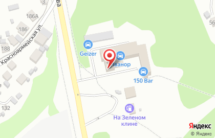 Автокомплекс PitStop в Барнауле на карте