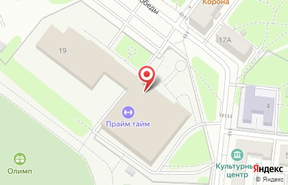 Дворец спорта Олимп на карте