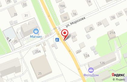 Служба доставки Есть суши в Центральном районе на карте