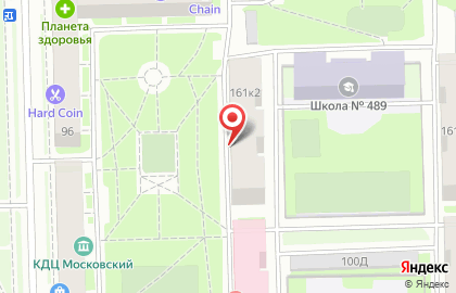 Ингрия в Московском районе на карте