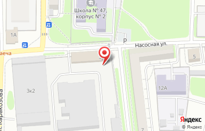 Дивизион на Насосной улице на карте