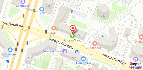 Барбершоп-парикмахерская Супермен на карте