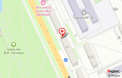Почта Банк в Чебоксарах на карте
