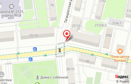 Киоск печатной продукции Алимпис на Таганрогской улице на карте