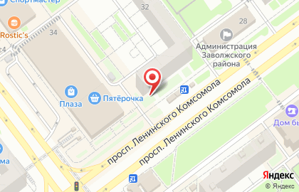 Магазин товаров для рыбалки Клёвый на проспекте Ленинского Комсомола на карте