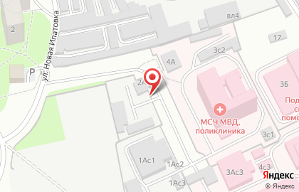 Гаражный кооператив Ипатовка на карте
