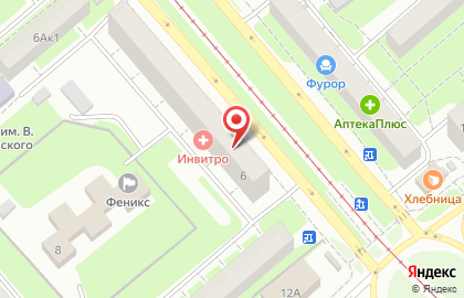 Лаборатория Инвитро на улице Рыленкова на карте