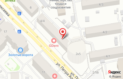 Адвокатский кабинет Романовой А.А. на карте
