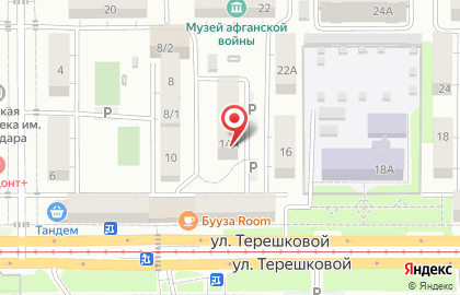 Прачечная самообслуживания ЧистоFF в Октябрьском районе на карте