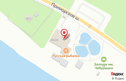 Банкомат МТС-банк на Приморском шоссе на карте
