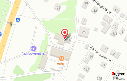 Автобаня на Мельничной улице на карте