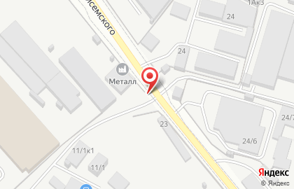 ООО Торос на улице Писемского на карте