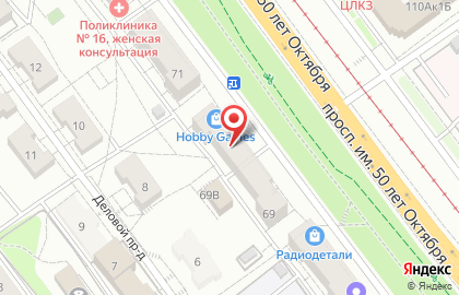 Пивоварня Кардинал в Ленинском районе на карте