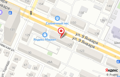 Салон красоты Клеопатра в Советском районе на карте