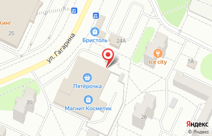 Торговая компания Добротрейд на улице Гагарина на карте