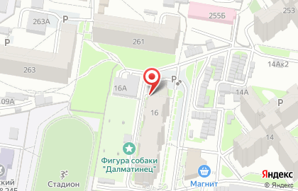 Центр автострахования Барс в Индустриальном районе на карте