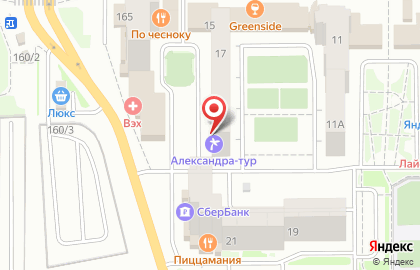 Туристическое агентство Sunmar на улице Академика Королёва на карте