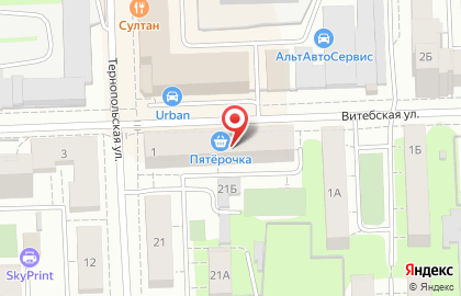Производственно-торговая компания Стальной Мир на Витебской улице на карте