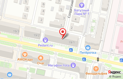 Сервисный центр Mobile service на улице Тухачевского на карте